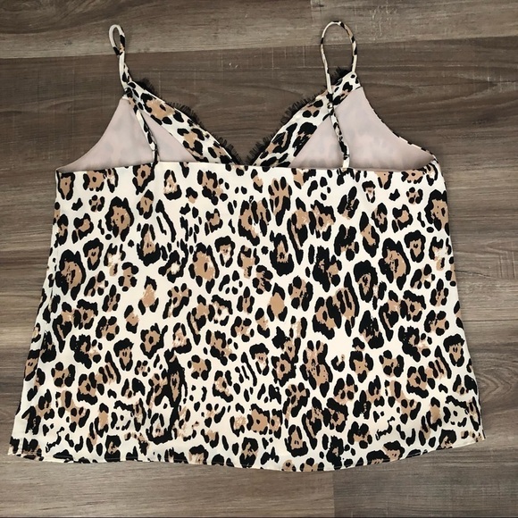 Socialite cheetah print tank top size XL - Picture 4 of 6
